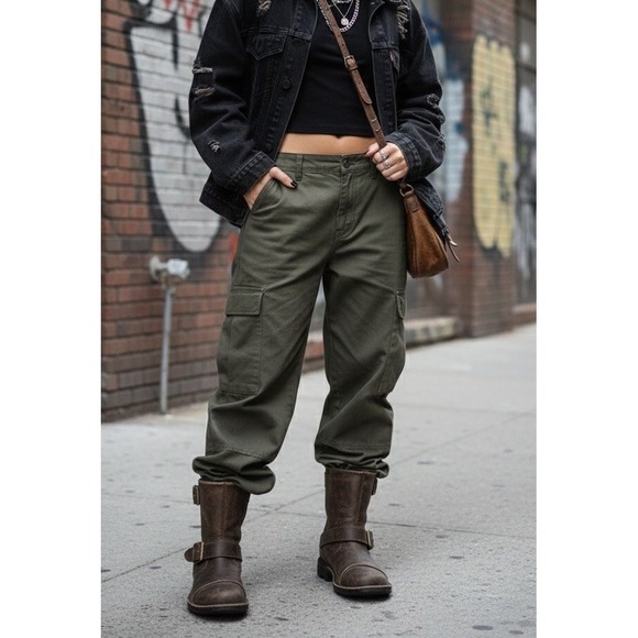UGG Shoes - UGG‎ Australia Kensington Moto Boots Distressed Leather Shearling Biker Brown